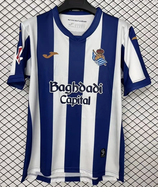 2026-27 Real Sociedad Home Stadium Fan Edition Jersey