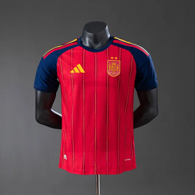 2026 Spain Home "Two-Star" Player Edition Jersey