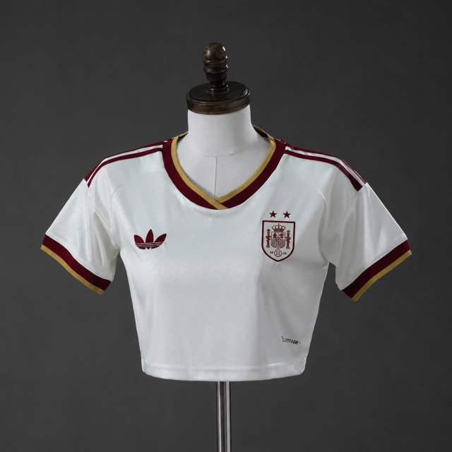 2026 Spanish Champions Two-Star Version Women's Crop Top