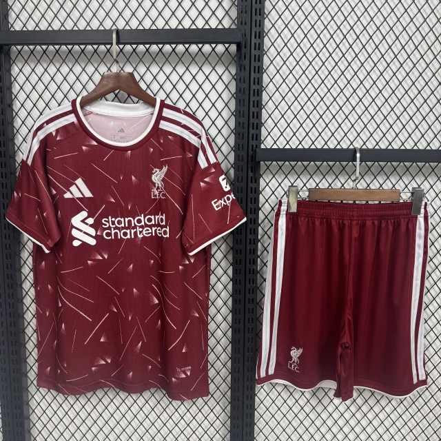 2026-27 Liverpool Home Fan Edition Jersey Adult Set
