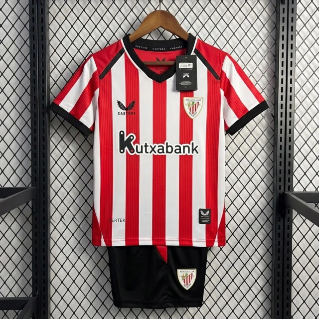 2026-27 Athletic Club Bilbao Home Kids Soccer Jersey