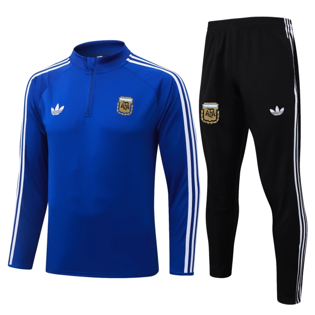 2026 Argentina Half-Zip Children's Training Suit
