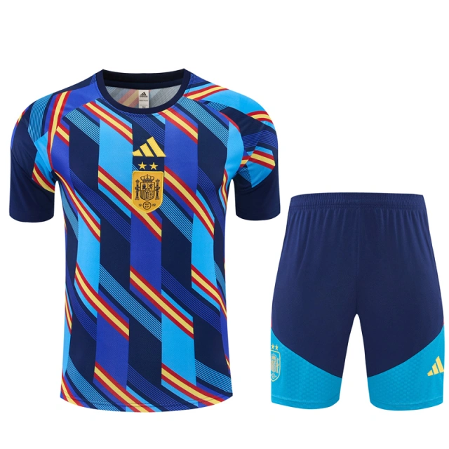 2026 Spanish Two-Star Edition Children's Training Suit