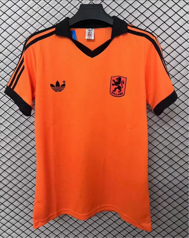 1980 Netherlands home fan edition retro jersey