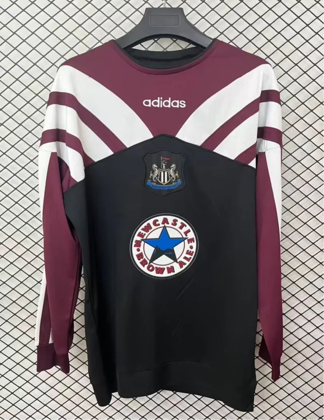1996/97 Newcastle fan edition retro long-sleeved jersey (crew neck)