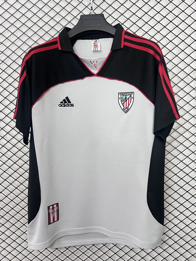 1999-00 Athletic Bilbao Second Away Match Fan Edition Retro Jersey
