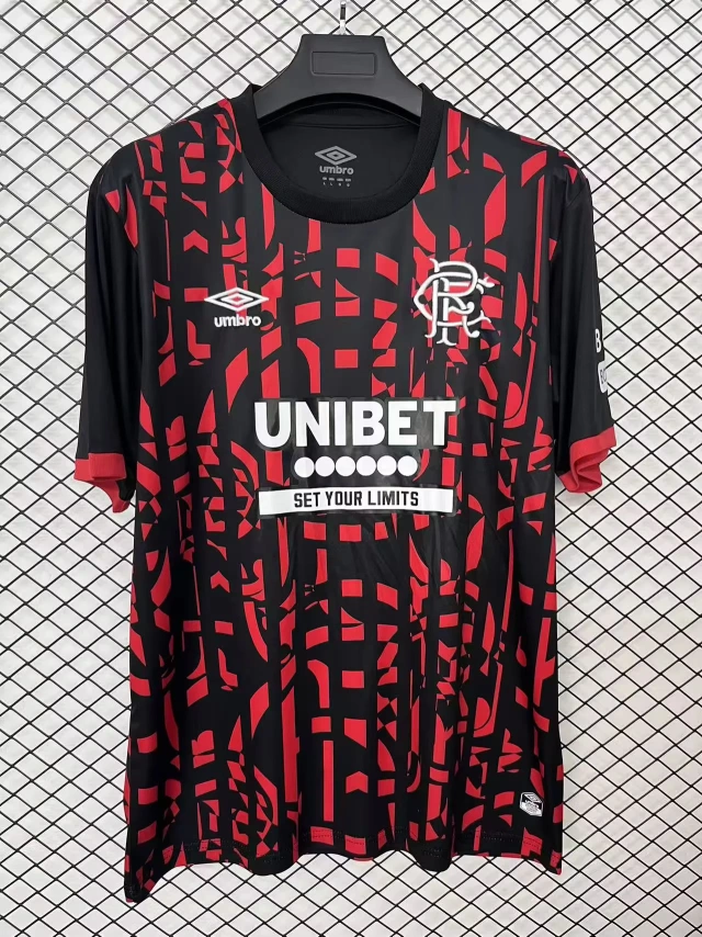 2026-27 Glasgow Rangers Second Away Match - Fan Edition Jersey