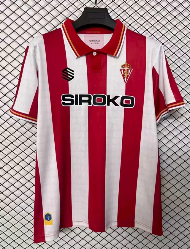 2026-27 Sporting Gijón Home Fan Edition Jersey