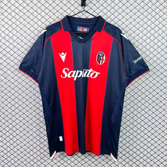 26/27 Bologna Home Soccer Jersey