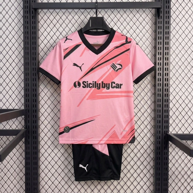 26/27 Palermo FC Home Kids Soccer Jersey