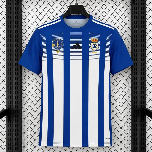 26/27 Recreativo de Huelva Home Soccer Jersey