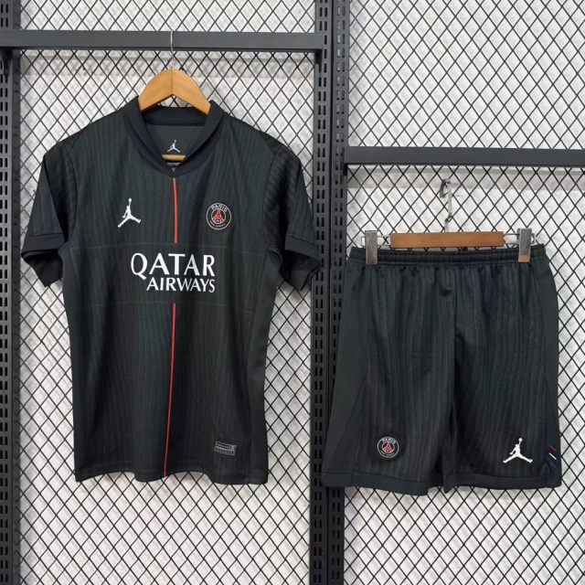25/26 PSG Fourth Kids Soccer Jersey