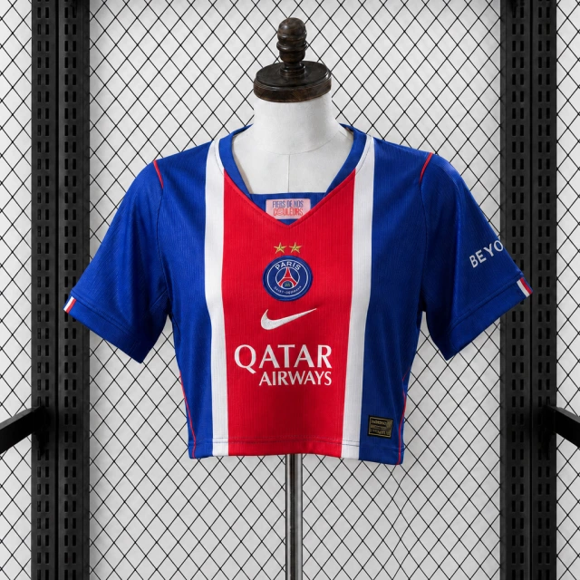 26/27 Paris Saint-Germain Home Women Crop Jersey
