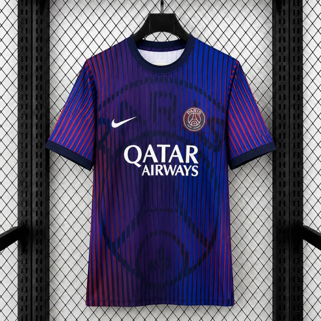 26/27 Paris Saint-Germain Pre-Match Away Purple Soccer Jersey