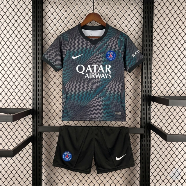 26/27 PSG Goalkeeper 1 Kids Soccer Jersey