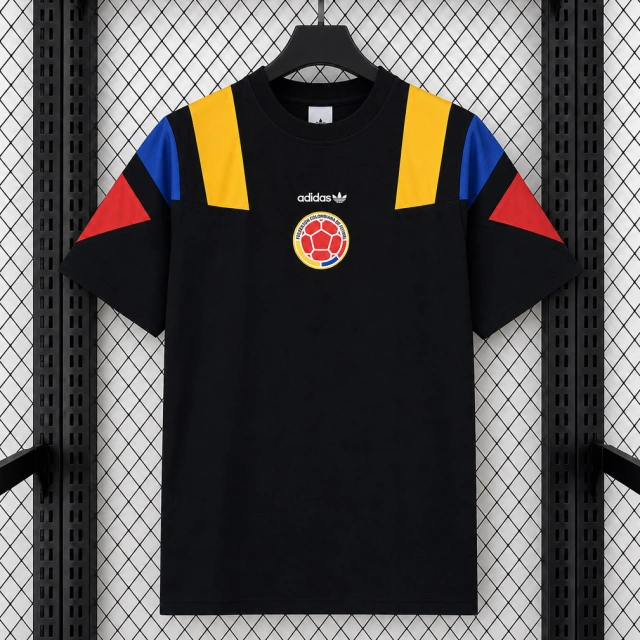 2026 Colombia EQT Cotton Black T-Shirt