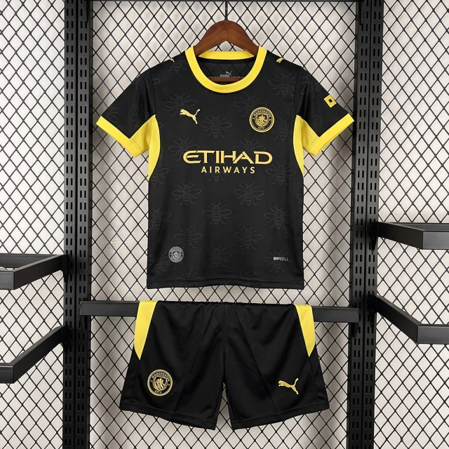 26/27 Manchester City Away Kids Soccer Jersey