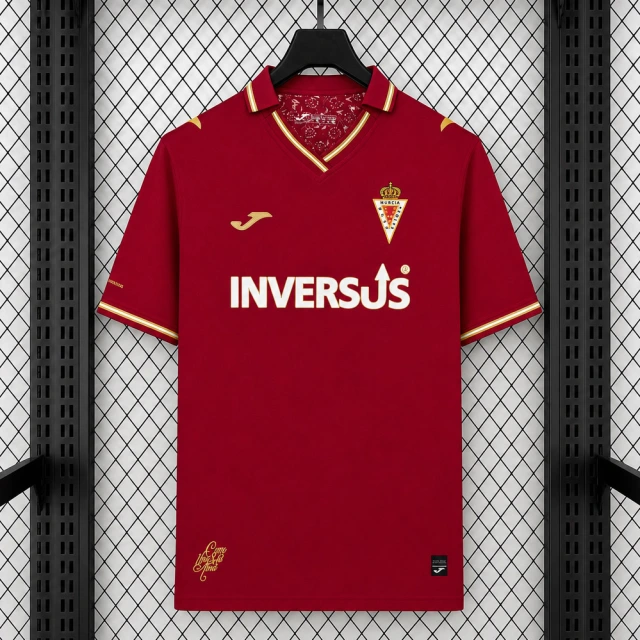 26/27 Real Murcia Home Soccer Jersey WhatsApp