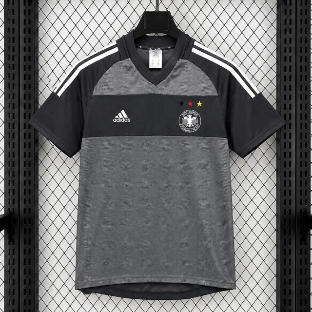 2002 Germany Away Retro Soccer Jersey