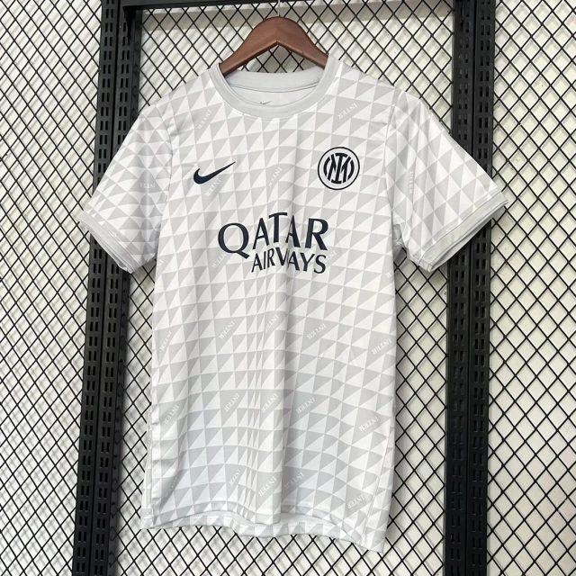 26/27 Inter Milan Away Pre-Match White Jersey
