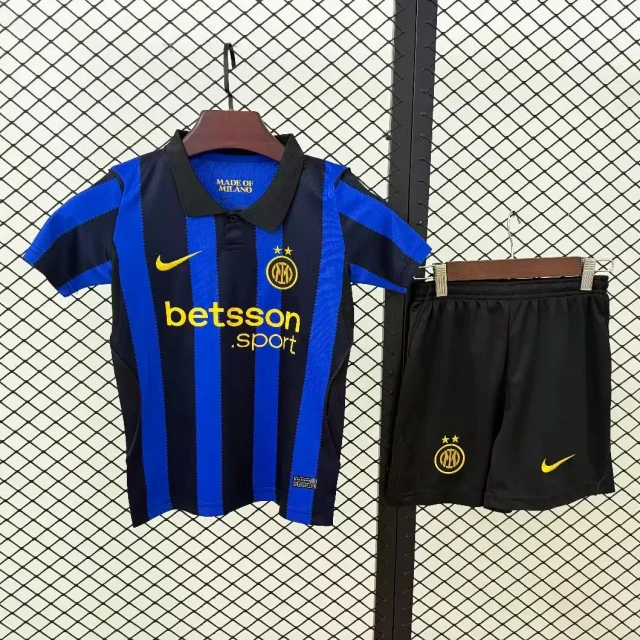 26/27 Inter Milan Home Kids Soccer Jersey