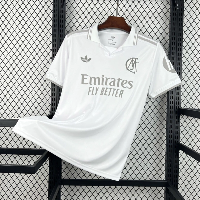 Real Madrid 125th Anniversary Grey Football Shirt (26/27 Season)
