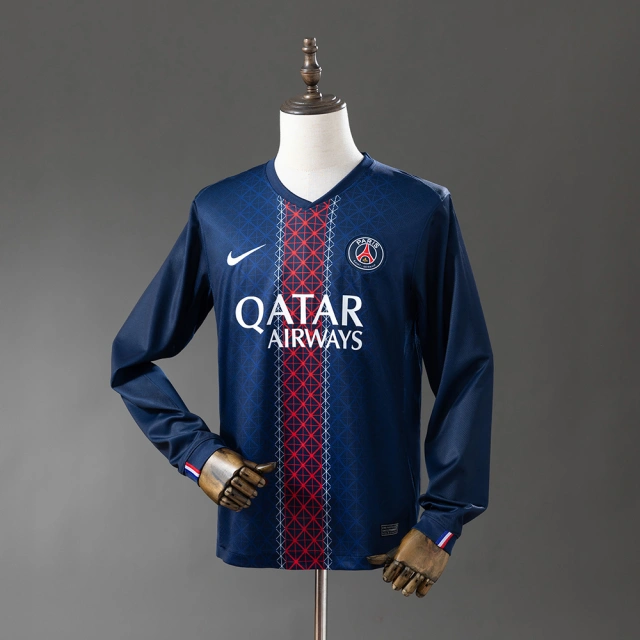 PSG 25/26 Home Long Sleeve Jersey