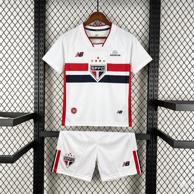 2026 Sao Paulo Home Kids Soccer Jersey