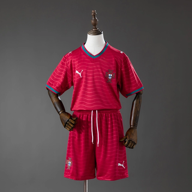Portugal 2026 Home Kids Kit Jersey