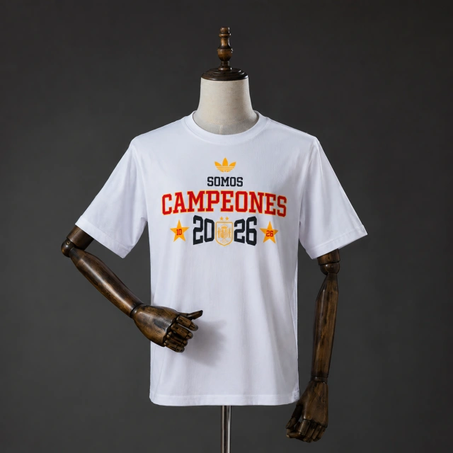 Spain "We Are Champions" T-Shirt White