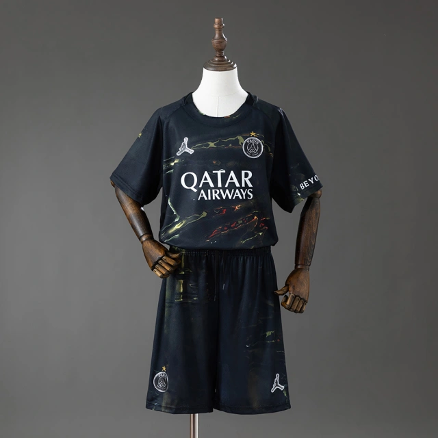 25/26 PSG Fifth Player-Version Kids' Football Jersey