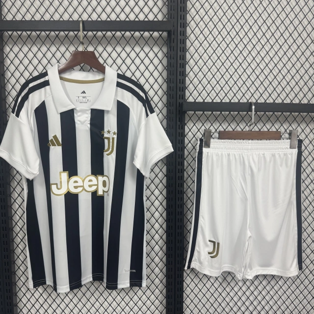 26/27 Juventus Home Player-Version Kids' Football Jersey