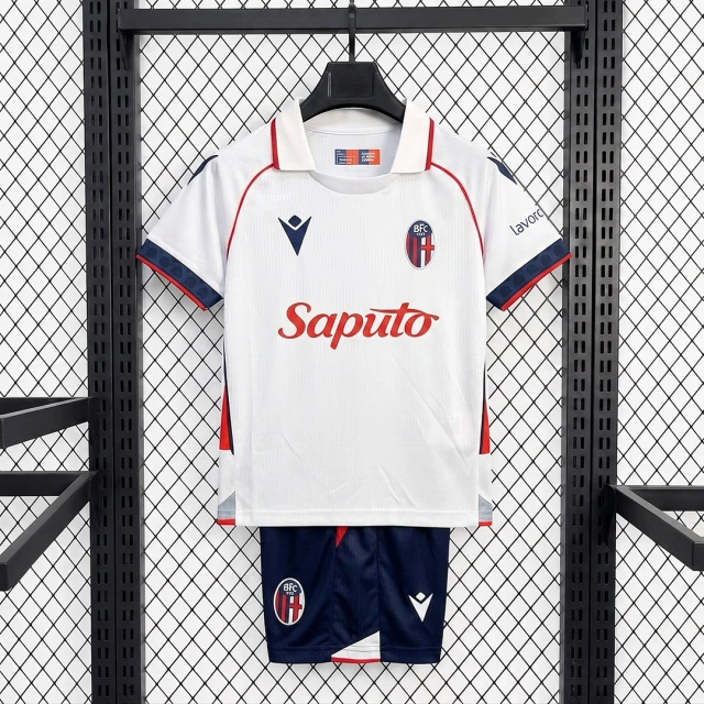 26/27 Bologna Away Kids Soccer Jersey
