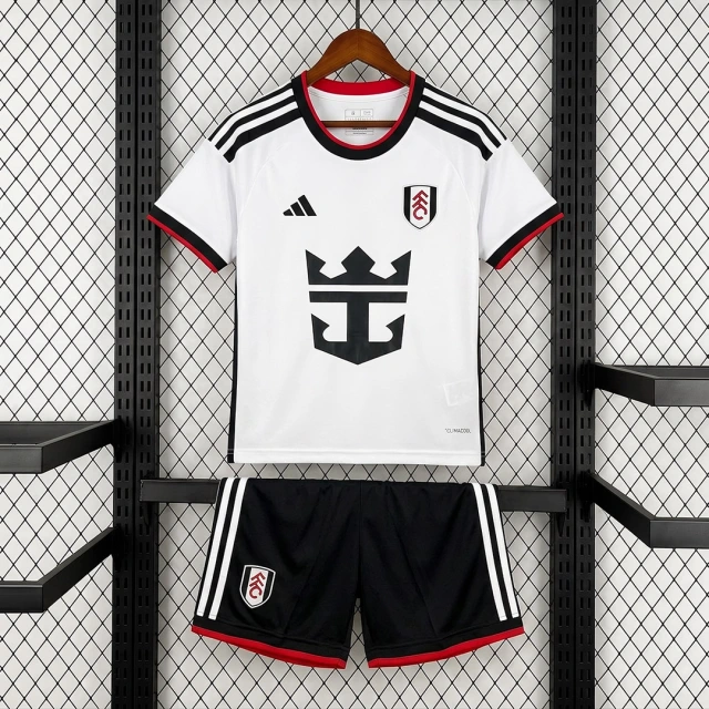 26/27 Fulham Home Kids Soccer Jersey