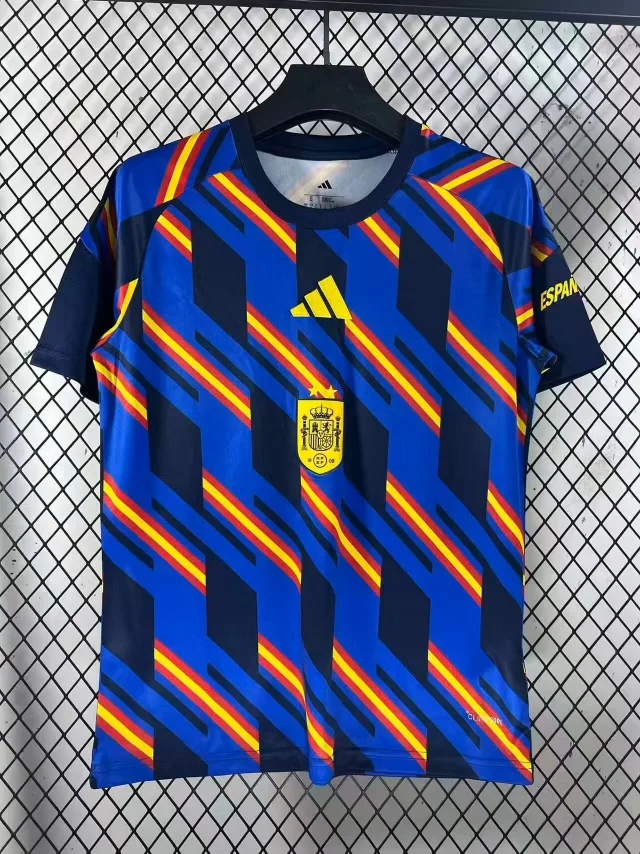 2026 Spain Dual-Star Pre-Match Training Jersey