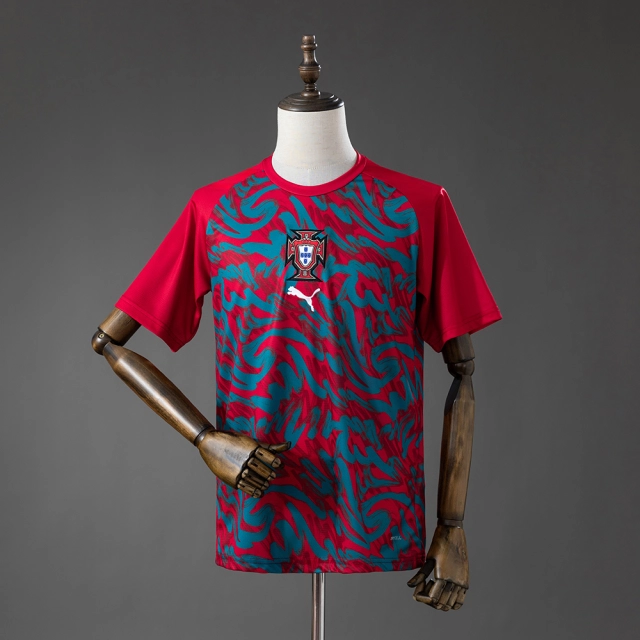 Portugal 2026 Warmup Jersey - Red