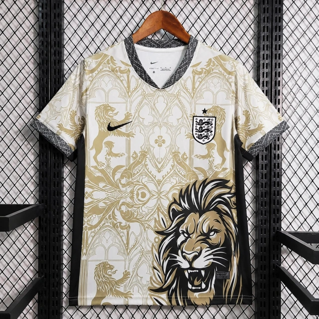 2026 England Special Edition Lionesses Pre-Match Soccer Jersey Created to Celebrate 500th Game