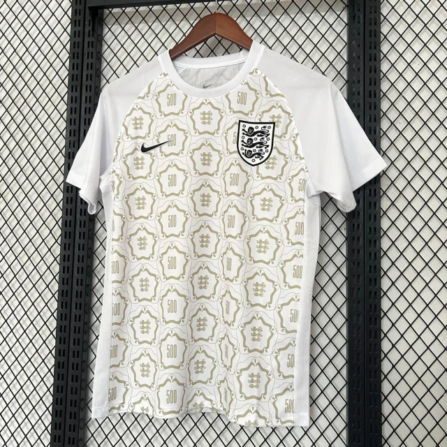 2026 England Lionesses 500th Game Special Version White Soccer Jersey