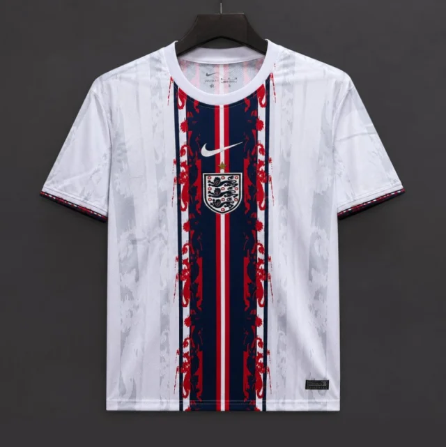 2026 England World Cup Special Edition White Jersey