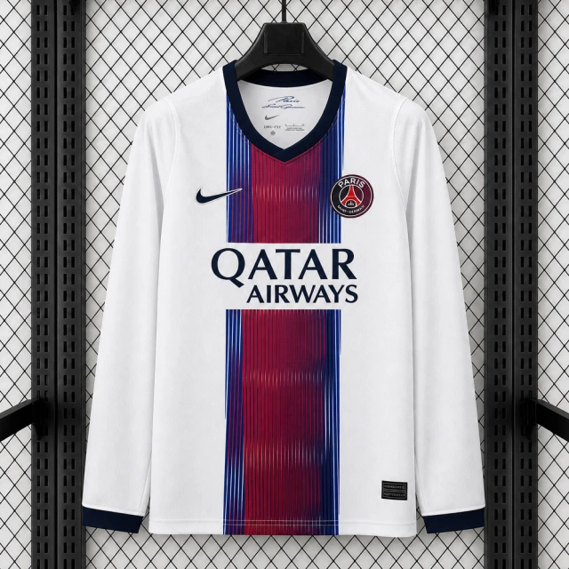 26/27 PSG Away Long Sleeve Soccer Jersey