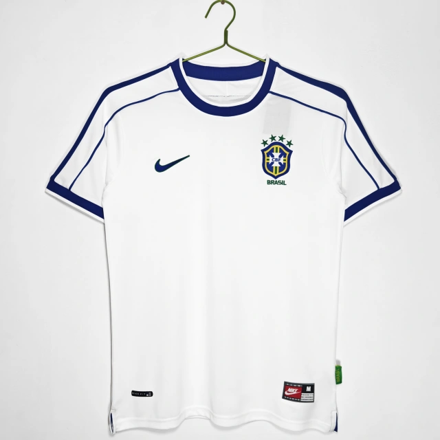Brazil 1998 Away Retro Jersey