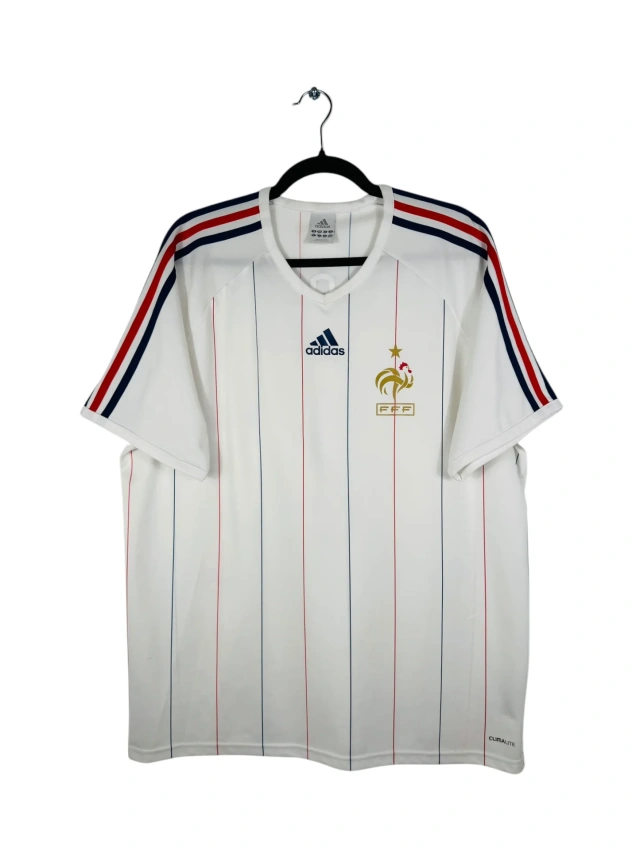 2010 France National Team Home Jersey - Retro Edition