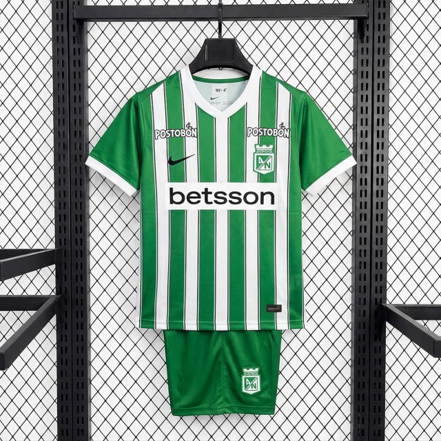 2026 Atletico Nacional Home Kids Soccer Jersey