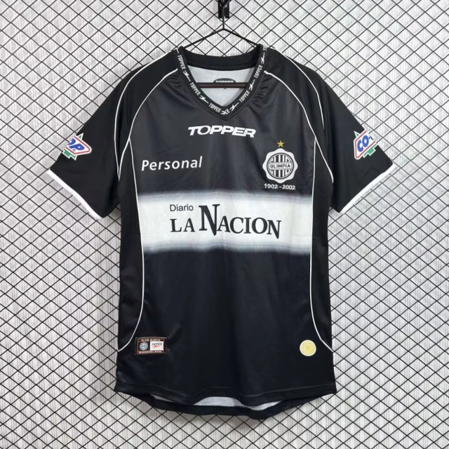 2003 Club Olimpia Away Retro Soccer Jersey