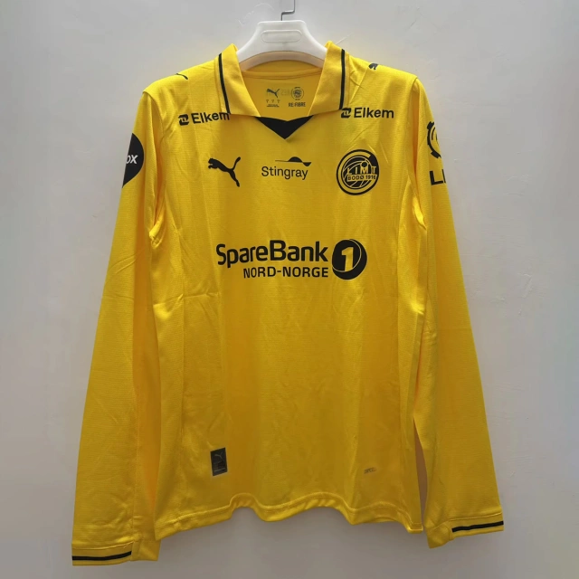 2026 Bodø/Glimt Home Long Sleeve Soccer Jersey