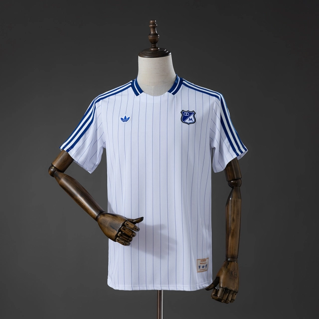 Millonarios Terrace Icons T-Shirt White
