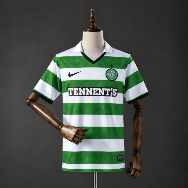 Celtic 10/12 Home Retro Jersey