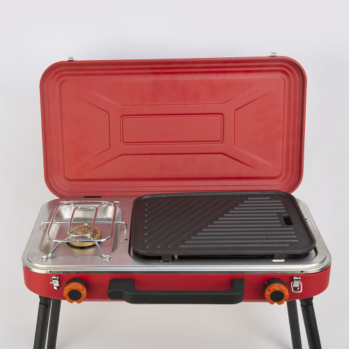 VOOMA VM-YTL03 dual-burner wind-resistant camping stove
