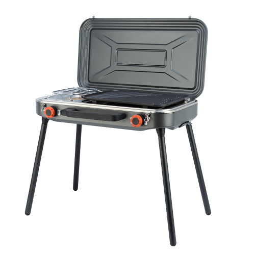 VOOMA 2-burner propane grill cooker
