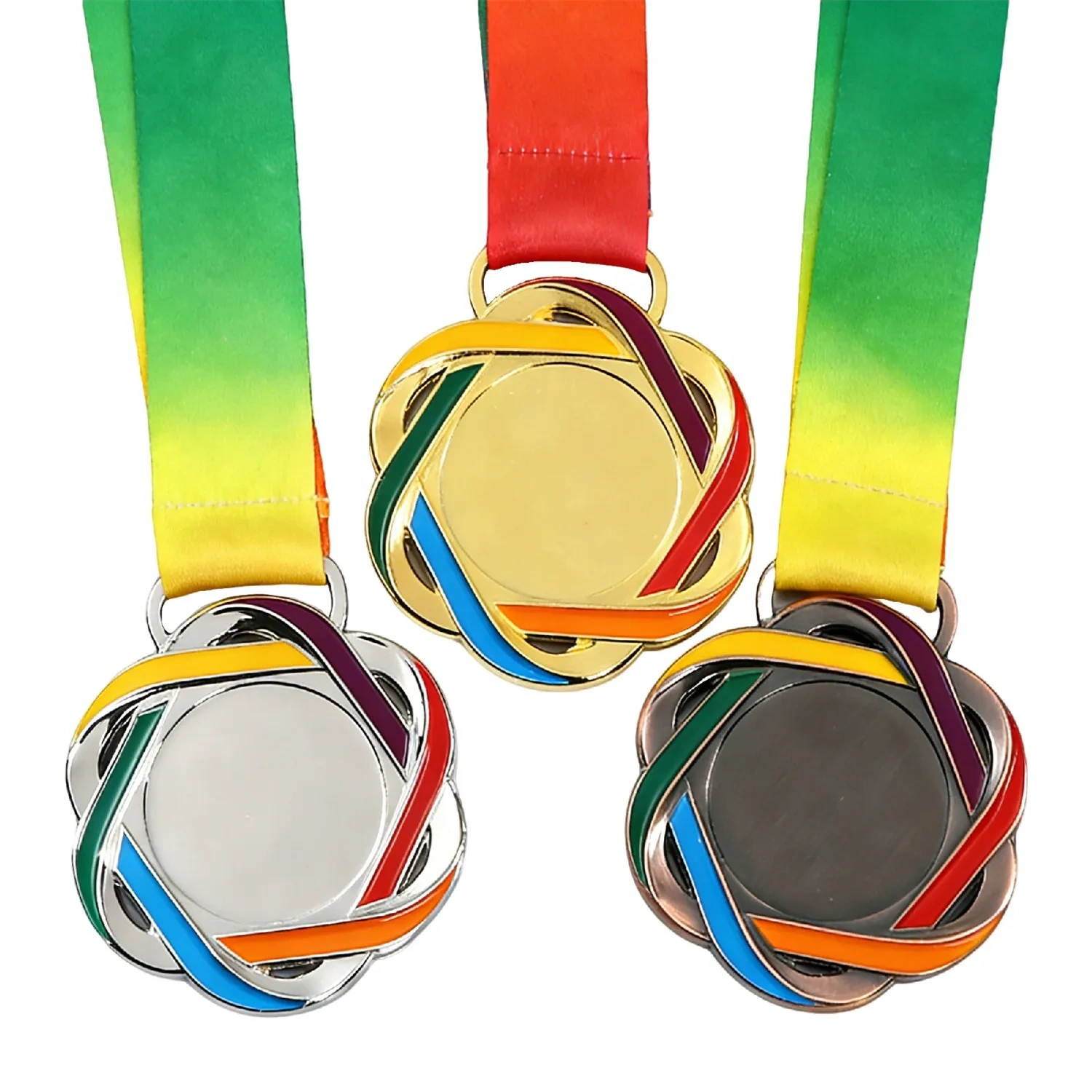 Promotional Colorful Enamel Medals Manufacturer SmallOrders Platform